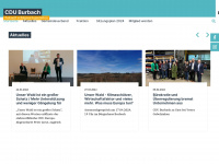 cdu-burbach.de Webseite Vorschau