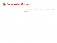 feuerwehr-murnau.de Webseite Vorschau