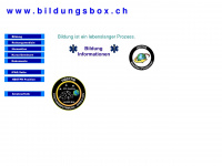 bildungsbox.ch Webseite Vorschau