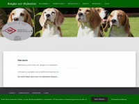 beagles-vom-wulbecktal.de Webseite Vorschau