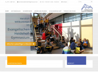 heidehofgymnasium.de Webseite Vorschau