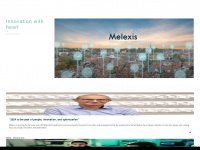 melexis.com Webseite Vorschau