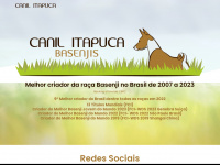 canilitapuca.com.br Webseite Vorschau