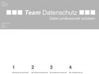 team-datenschutz.de Webseite Vorschau