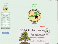 bonsaifreunde-altenkunstadt.de Webseite Vorschau