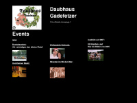 daubhaus-gadefetzer.de Webseite Vorschau
