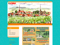 cdu-edenkoben.de Webseite Vorschau