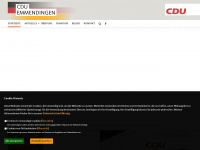 cdu-emmendingen.de Webseite Vorschau