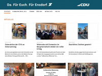 cdu-ensdorf.de Webseite Vorschau