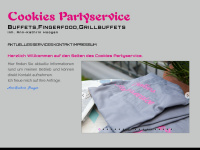cookies-partyservice.de Webseite Vorschau