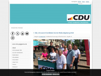 cdu-gaggenau.de Webseite Vorschau