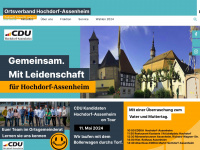cdu-hochdorf-assenheim.de Webseite Vorschau