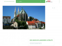 cdu-kreisverband-goerlitz.de Webseite Vorschau