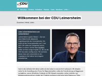 cdu-leimersheim.de Webseite Vorschau