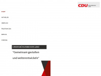 cdu-mbl.de Webseite Vorschau