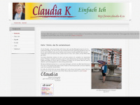 claudia-k.eu Webseite Vorschau