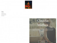claudia-mathea.de Webseite Vorschau