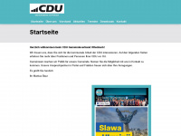 cdu-ottenbach.de Webseite Vorschau