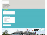 cdu-ransbach-baumbach.de Webseite Vorschau