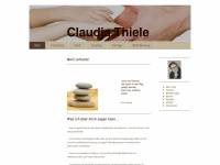 claudia-thiele.de Webseite Vorschau