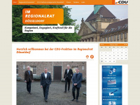 cdu-regionalrat-duesseldorf.de Webseite Vorschau