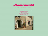 damenwahl-duesseldorf.de Webseite Vorschau