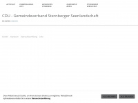 cdu-sternberg.de Webseite Vorschau