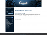 caratprivat.de Webseite Vorschau