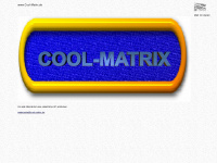 cool-matrix.de Webseite Vorschau
