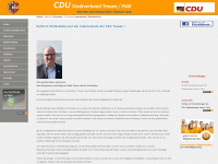 cdu-treuen.com Webseite Vorschau