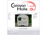 caravan-halle.de Webseite Vorschau