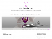 cool-smile.de Webseite Vorschau