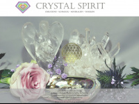 crystalspirit.de Webseite Vorschau