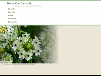 damke-holtz.de Webseite Vorschau
