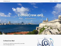 coffeecrew.org Webseite Vorschau