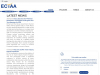 ectaa.org Webseite Vorschau