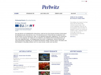 perlwitz.de Webseite Vorschau