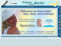 friseur-mobil-berlin.de Webseite Vorschau