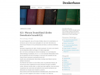 denkerhaus.wordpress.com Webseite Vorschau