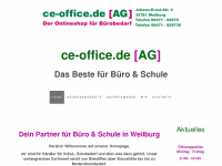 ce-office.com Webseite Vorschau