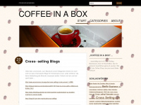 coffeeinabox.wordpress.com Webseite Vorschau