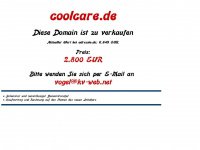 coolcare.de Webseite Vorschau