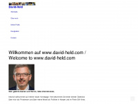 david-held.com Webseite Vorschau