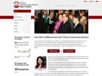 chinacomm.de Webseite Vorschau