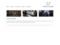 cs-metalldesign.de Webseite Vorschau