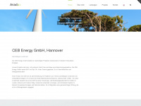 ceb-energy.de Webseite Vorschau