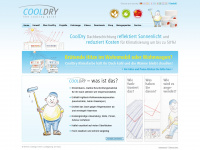 cooldry.de Webseite Vorschau