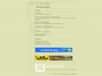 david-w.de Webseite Vorschau