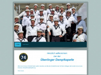 dampfkapelle.org Webseite Vorschau