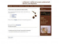 coffeevent.de Webseite Vorschau